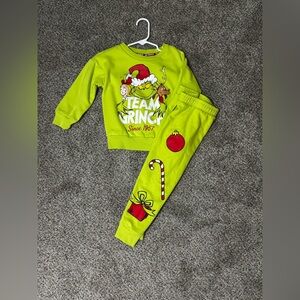 CLEARANCE ALL OFFERS WELCOME! 
The Grinch Lime Green Toddler Jogger Set 3T